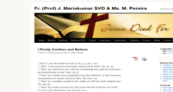 Desktop Screenshot of mariakumar.org